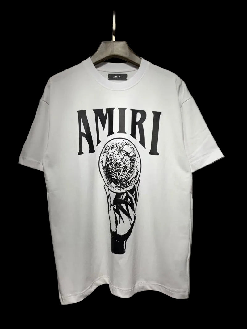 AMIRI Ivory Graffiti Statement Tee