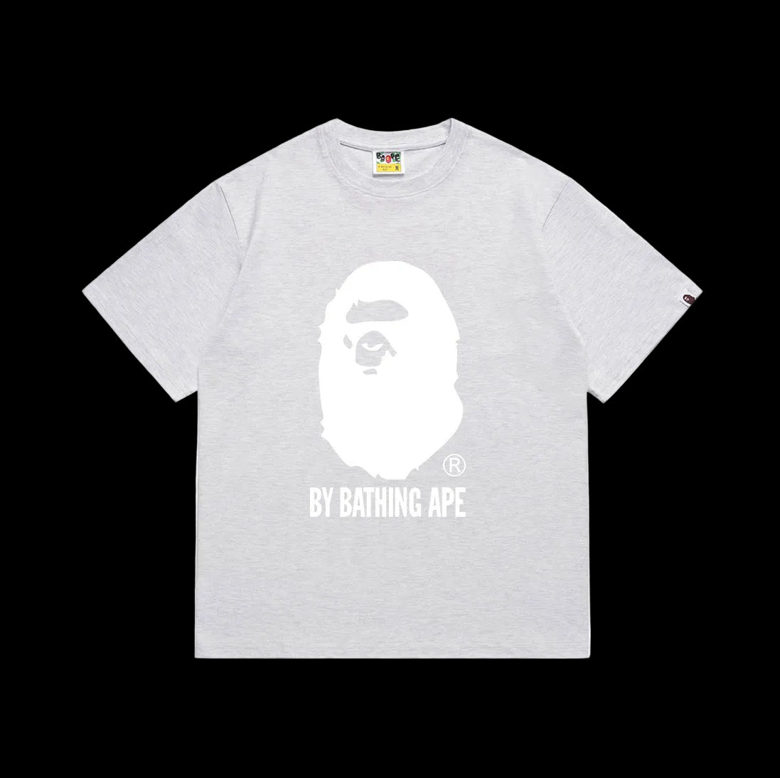 BAPE Clean White “Bathing Ape” Streetwear Tee