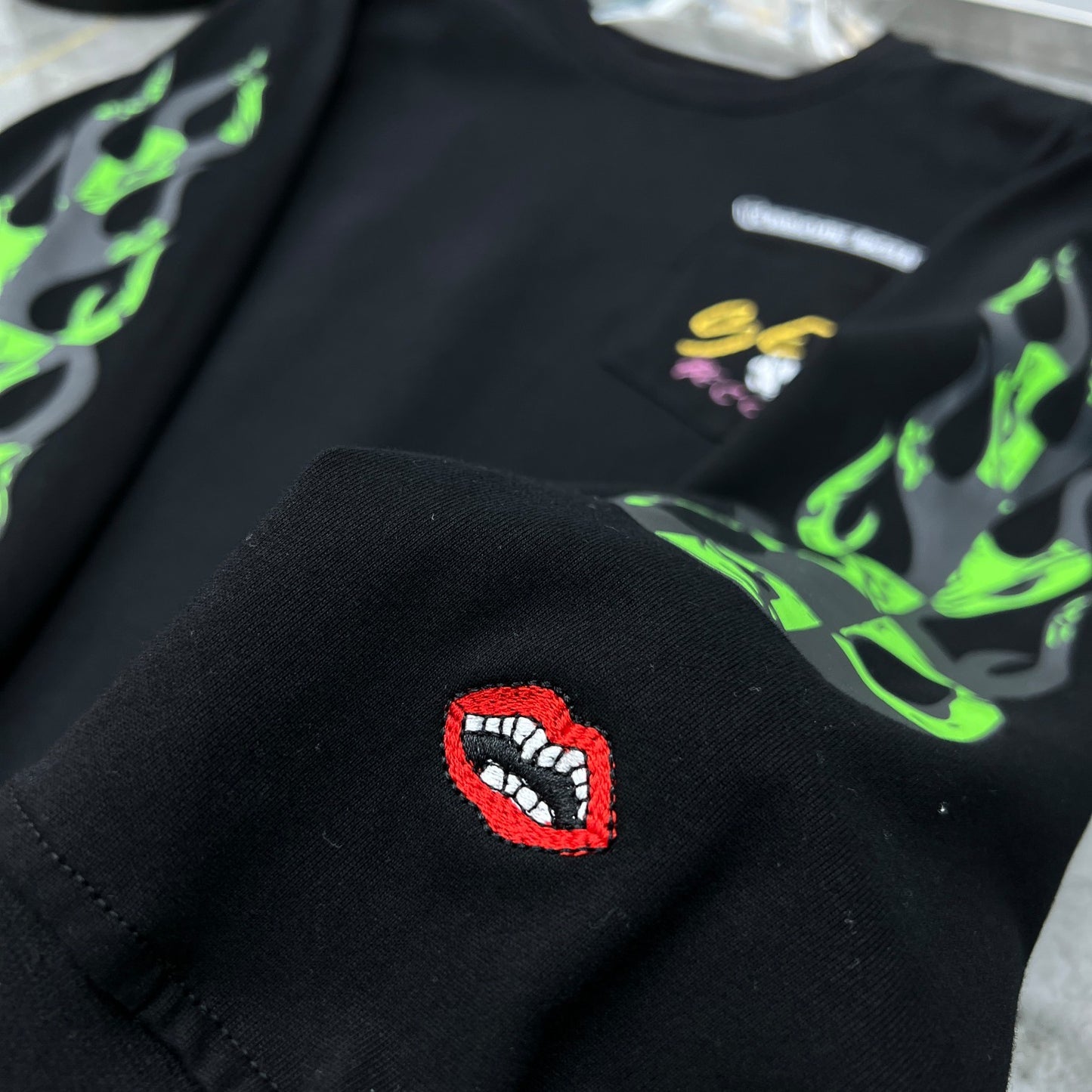 Chrome Hearts Black Streetwear Core Tee