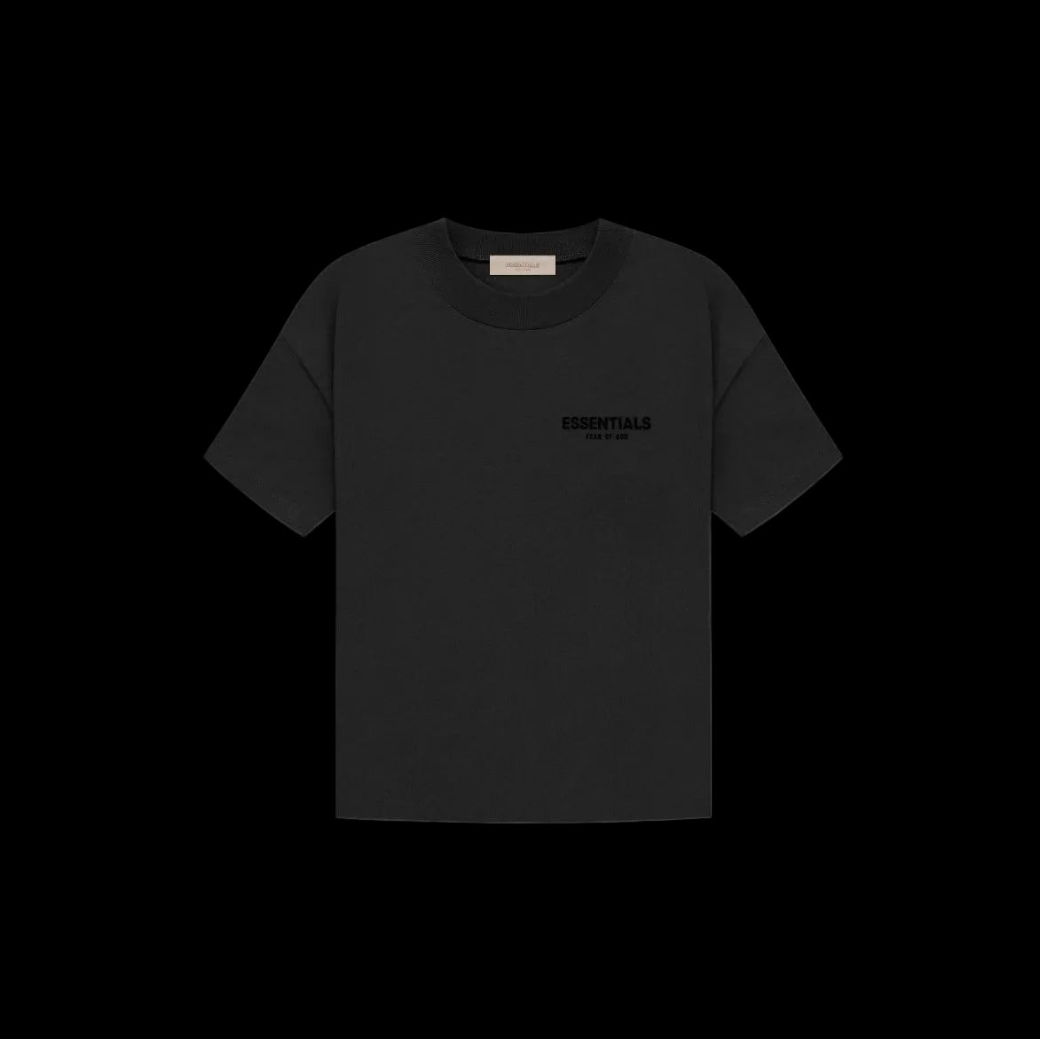 ESSENTIALS SS22 Black Oversized Tee