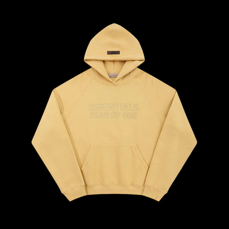 ESSENTIALS Yellow Oversized Hoodie