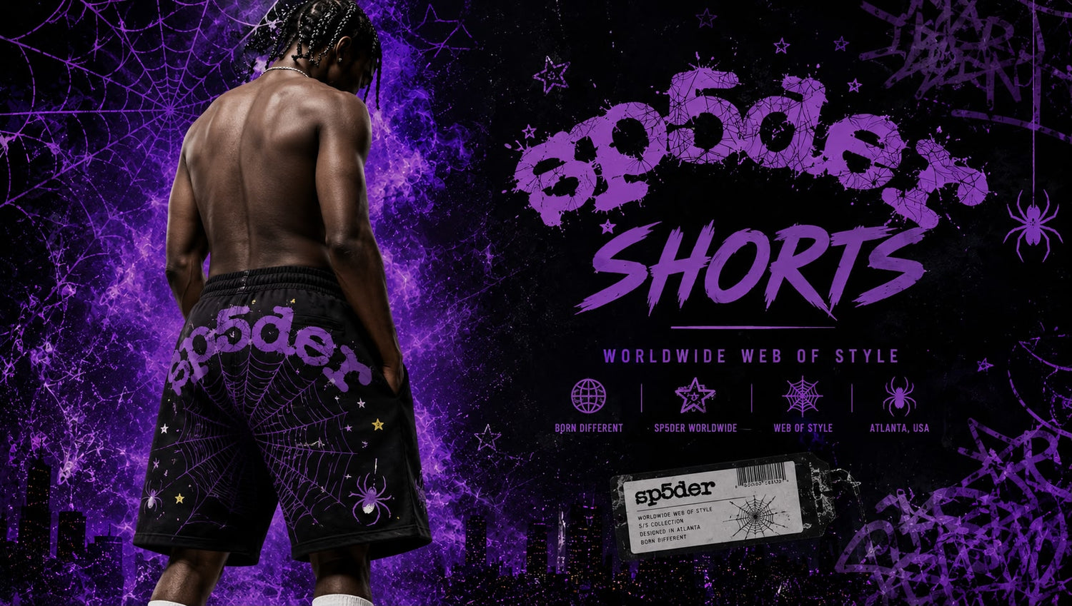 SP5DER SHORTS