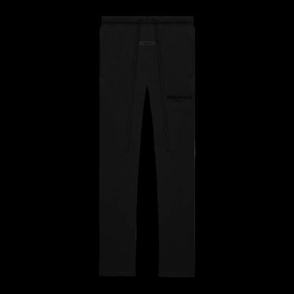 ESSENTIALS Black Straight-Leg Sweatpants