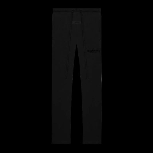 ESSENTIALS Black Straight-Leg Sweatpants