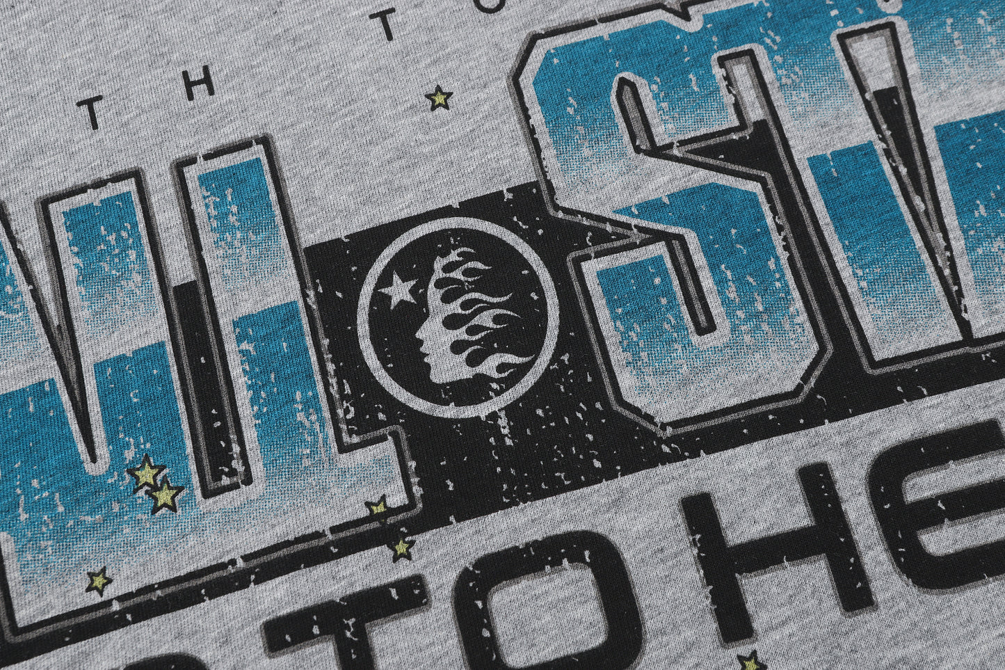 Hellstar 711 Classic Streetwear Tee – Heather Grey