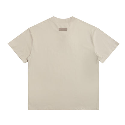 ESSENTIALS Light Cream Oversized Tee
