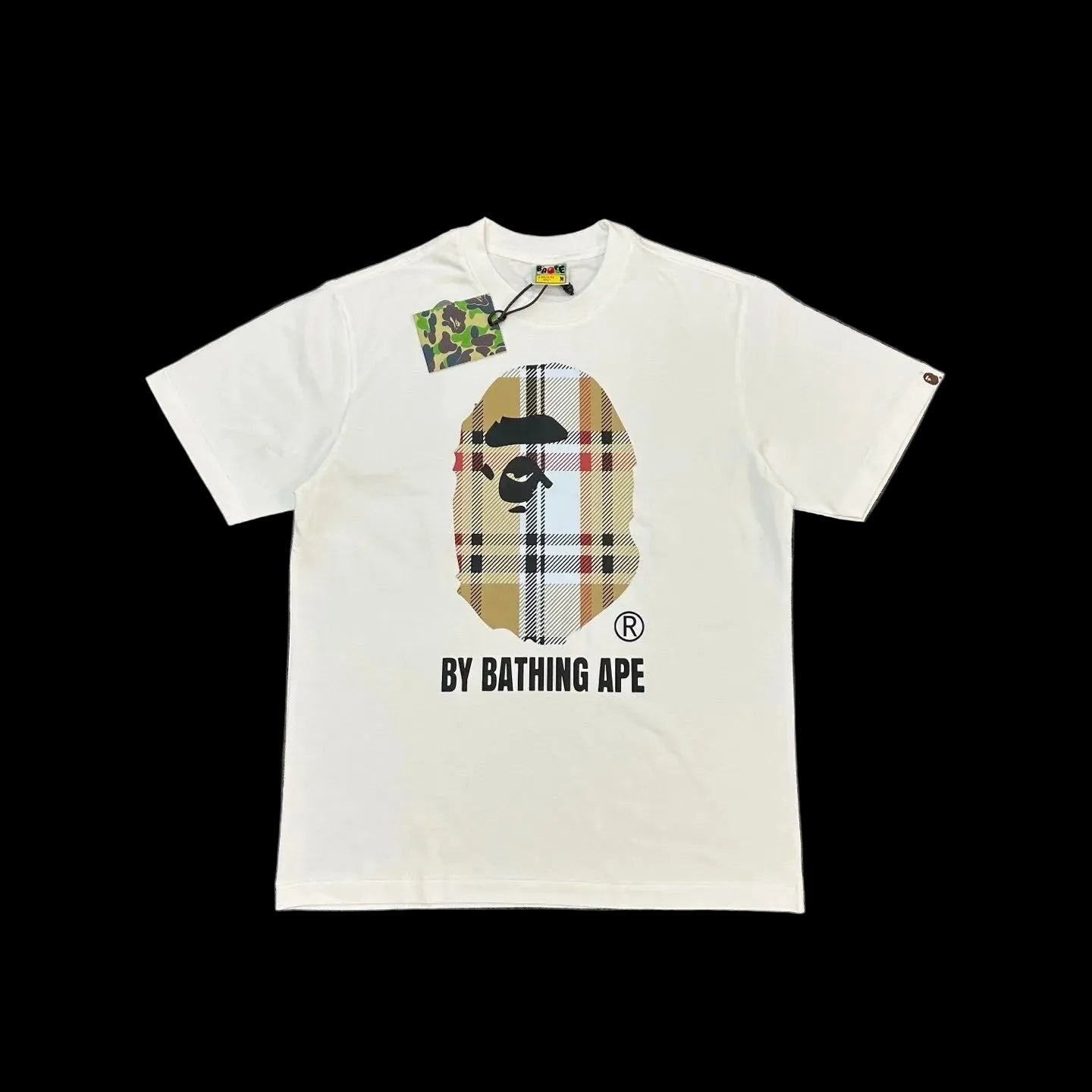 BAPE SS23 White Streetwear Graphic Tee