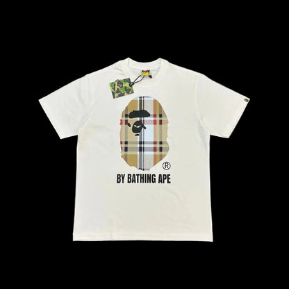 BAPE SS23 White Streetwear Graphic Tee