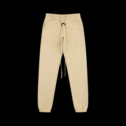 ESSENTIALS Cream Straight-Leg Sweatpants