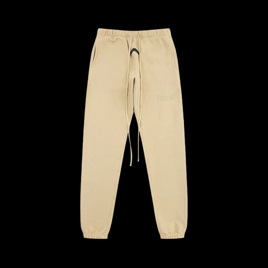 ESSENTIALS Cream Straight-Leg Sweatpants