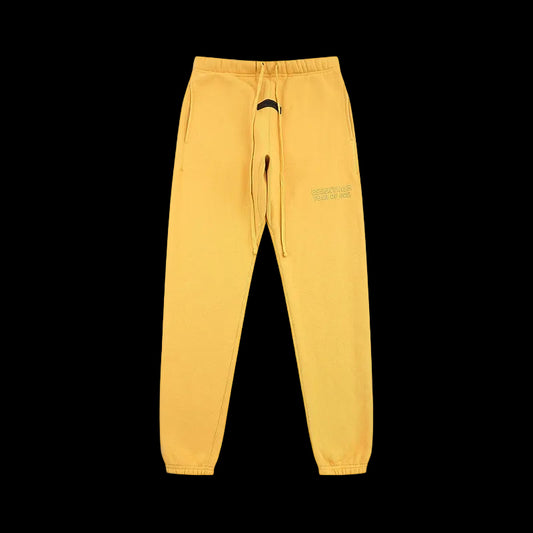 ESSENTIALS Yellow Fleece Jogger Sweatpants