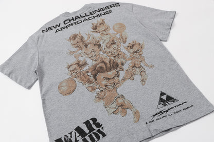 Hellstar 711 Classic Streetwear Tee – Heather Grey