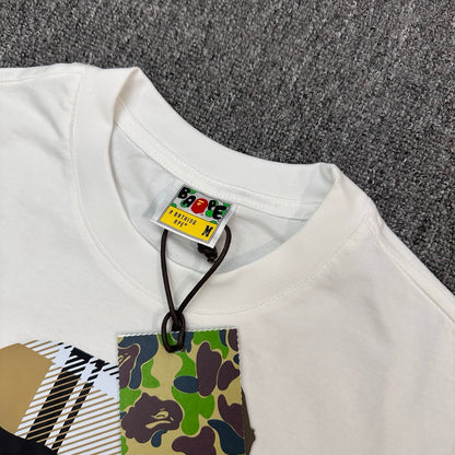 BAPE SS23 White Streetwear Graphic Tee