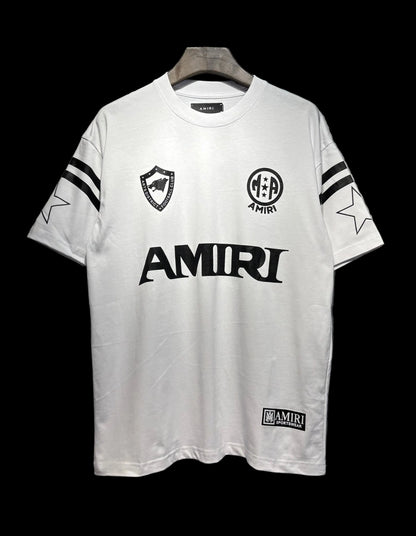 AMIRI Ivory Heavyweight Letter Tee — White Edition