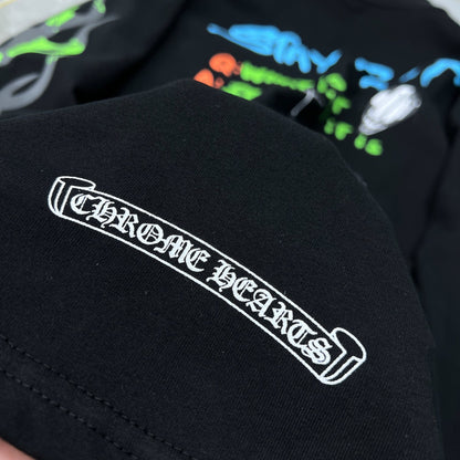 Chrome Hearts Black Streetwear Core Tee