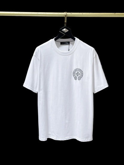 Chrome Hearts White Luxe Streetwear Tee