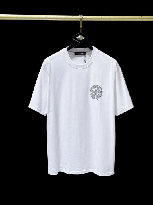 Chrome Hearts White Luxe Streetwear Tee