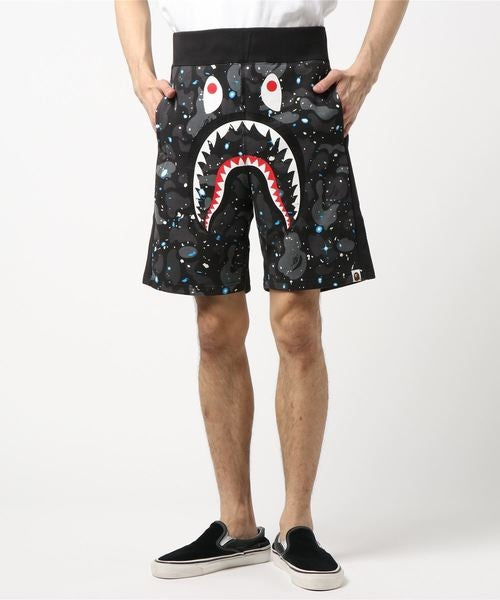 BAPE Black Streetwear Essential Shorts