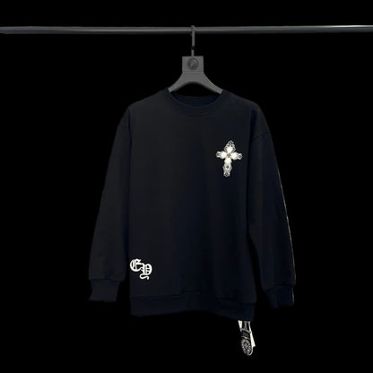 Chrome Hearts Black Icon Streetwear Tee