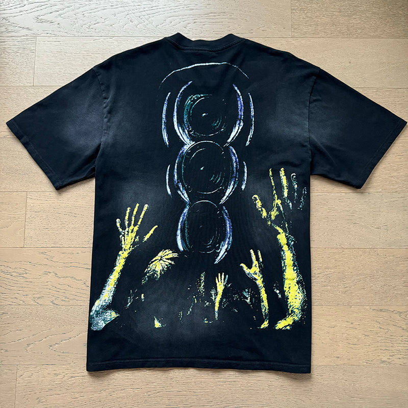 Hellstar 6810 Vintage Washed Black Tee – P56 Edition