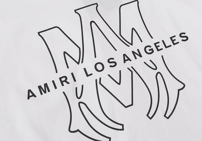 AMIRI Ivory Heavyweight Double Yarn Essential Tee — White Edition