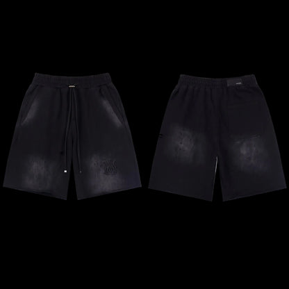 AMIRI Shadow Ash Washed Terry Shorts