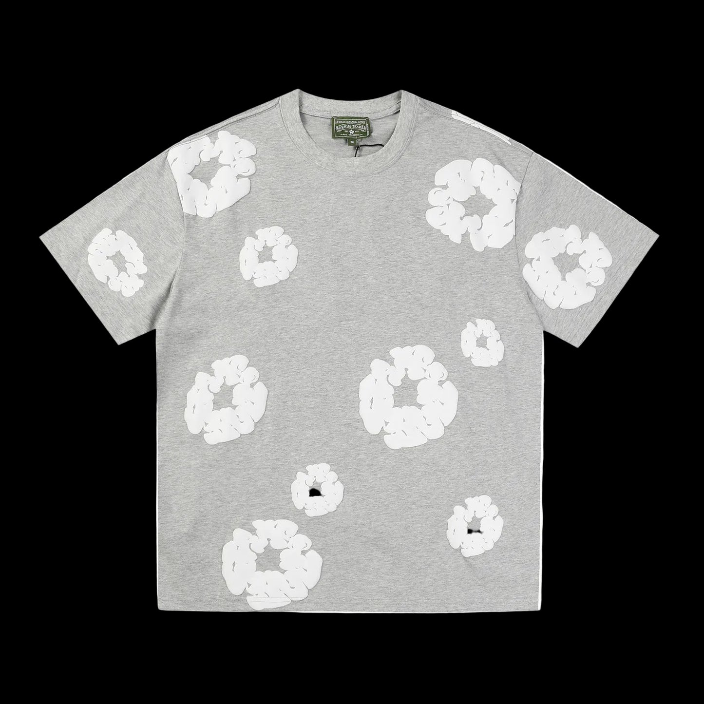 Denim Tears Cotton Wreath Oversized Tee – Heather Grey