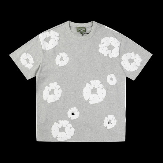 Denim Tears Cotton Wreath Oversized Tee – Heather Grey