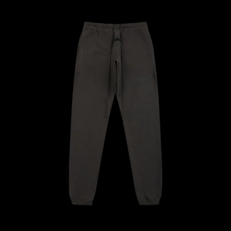 ESSENTIALS Black Straight-Leg Sweatpants