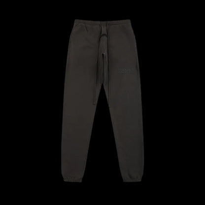 ESSENTIALS Black Straight-Leg Sweatpants