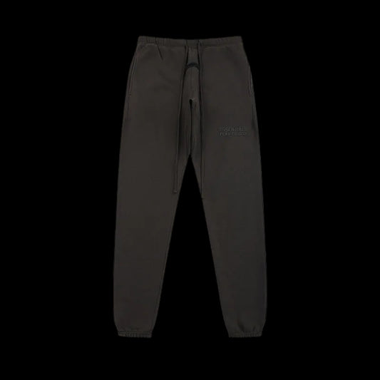 ESSENTIALS Black Straight-Leg Sweatpants