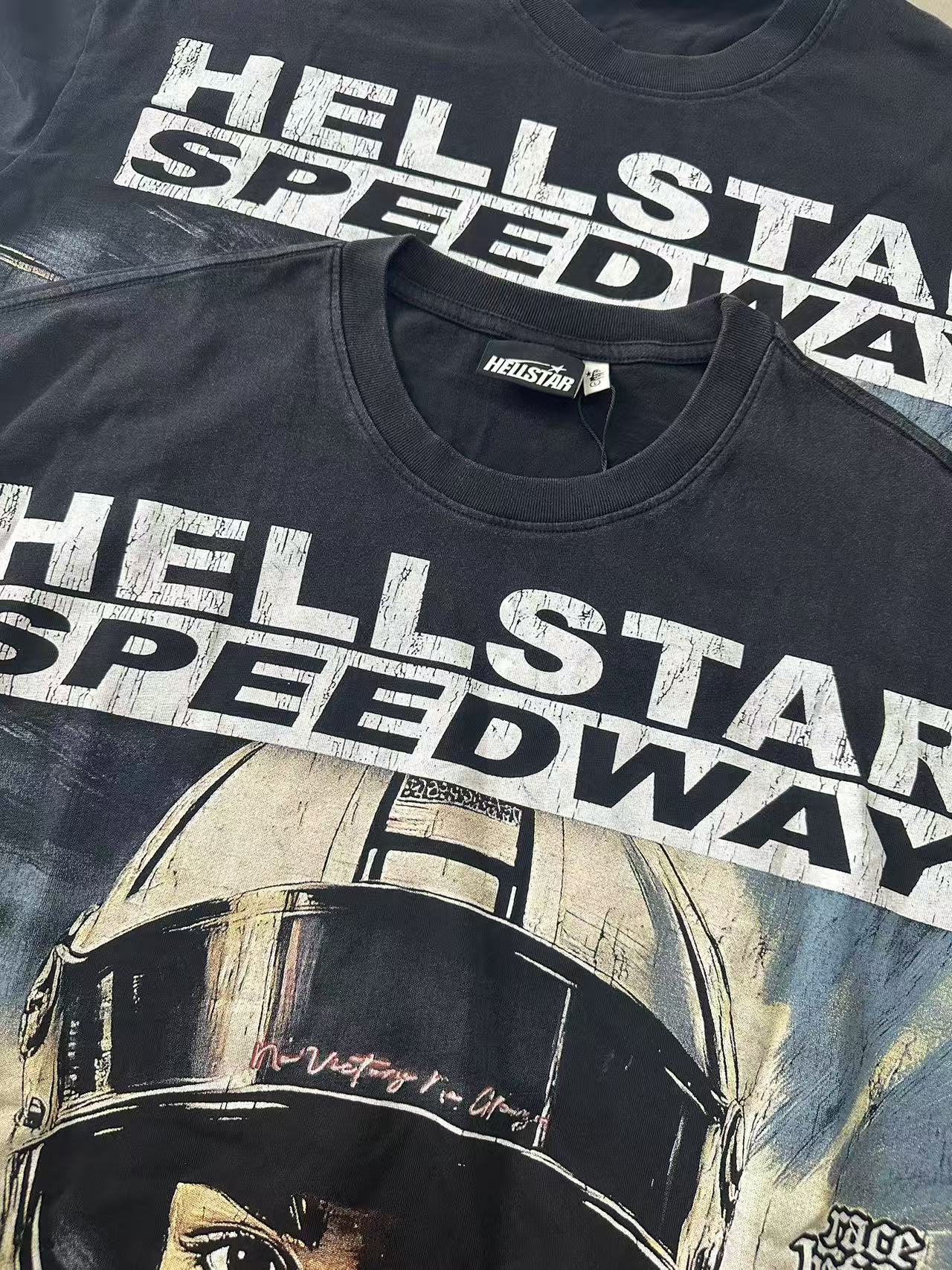 Hellstar 958 NFC Vintage Washed Black Tee – NFC10 Edition