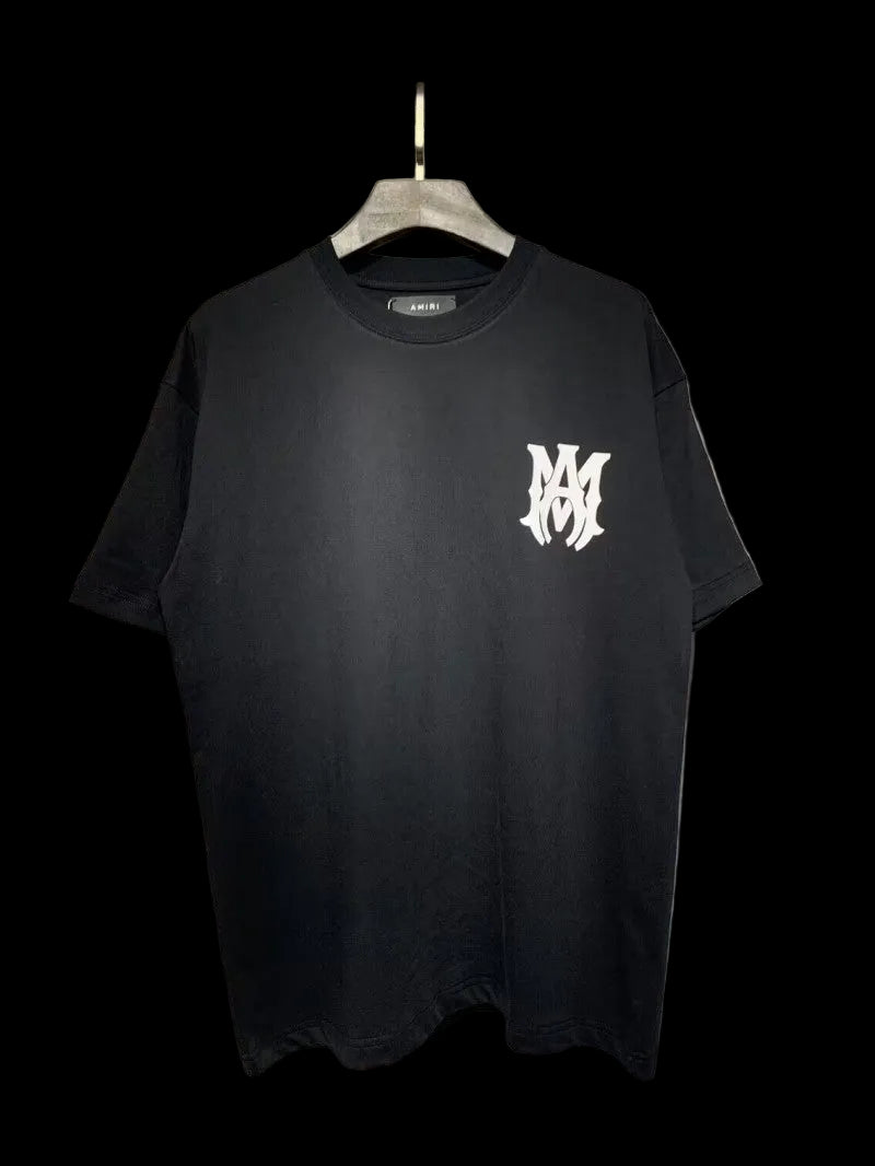 AMIRI Midnight Graffiti Luxe Tee — White Accent Edition