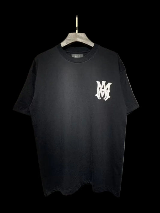 AMIRI Midnight Graffiti Luxe Tee — White Accent Edition