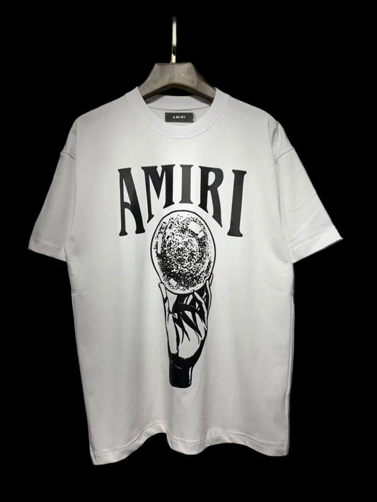 AMIRI Ivory Graffiti Statement Tee