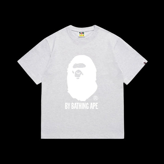 BAPE Clean White “Bathing Ape” Streetwear Tee