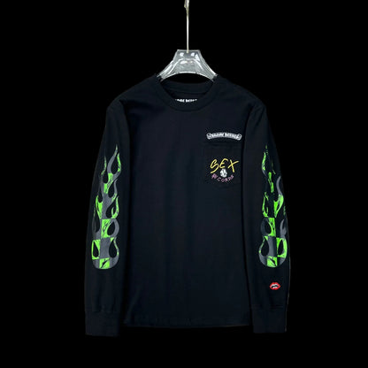 Chrome Hearts Black Streetwear Core Tee