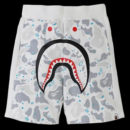 BAPE White Streetwear Essential Shorts
