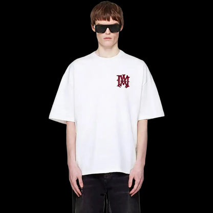 AMIRI White Heavyweight Double Yarn Streetwear Tee