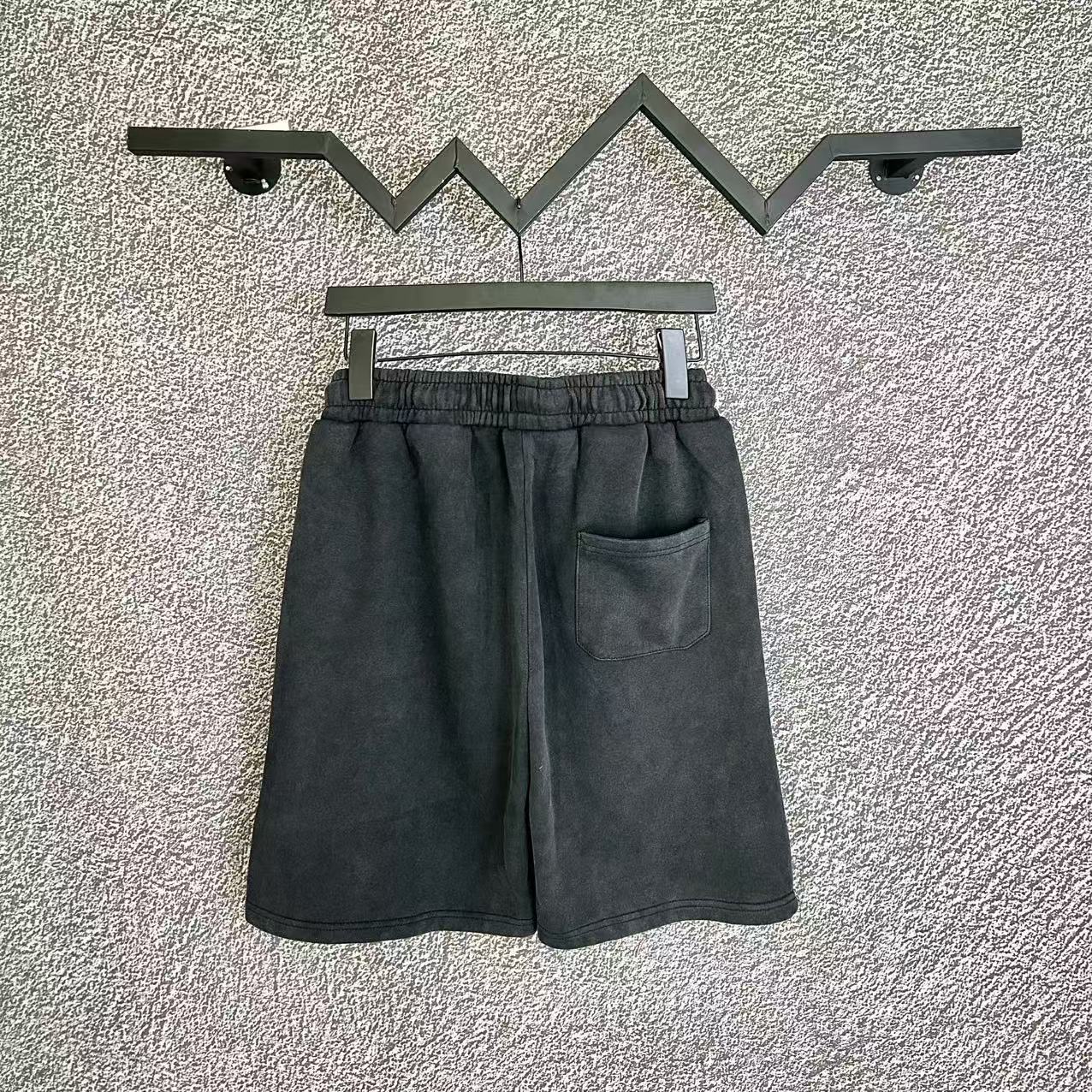 Chrome Hearts Vintage Cross Stonewashed Shorts — Black Edition