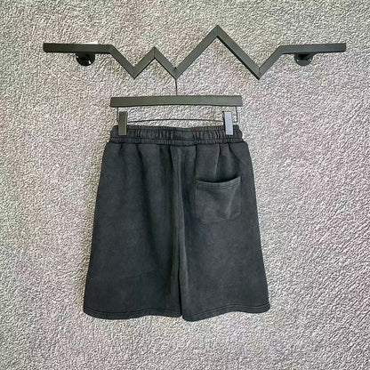 Chrome Hearts Vintage Cross Stonewashed Shorts — Black Edition