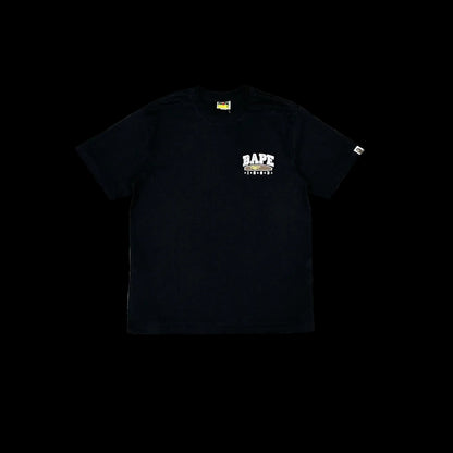 BAPE Return to Campus Black Streetwear Graphic Tee