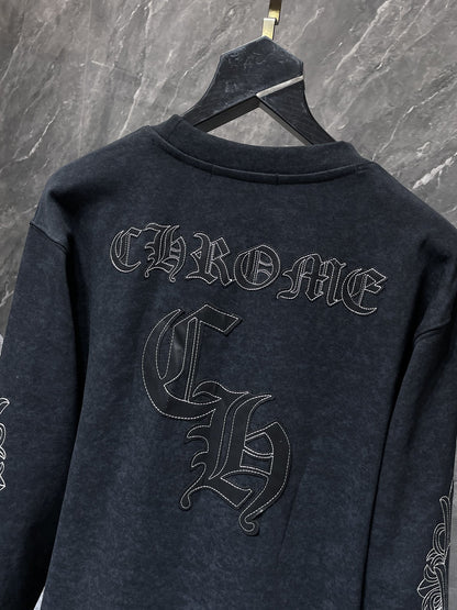 Chrome Hearts Navy Denim Street Jeans — Dark Blue Edition