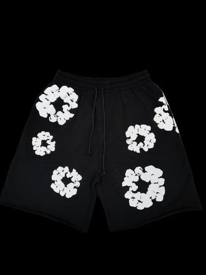 Denim Tears Web Denim Shorts – DTS011 Black & White