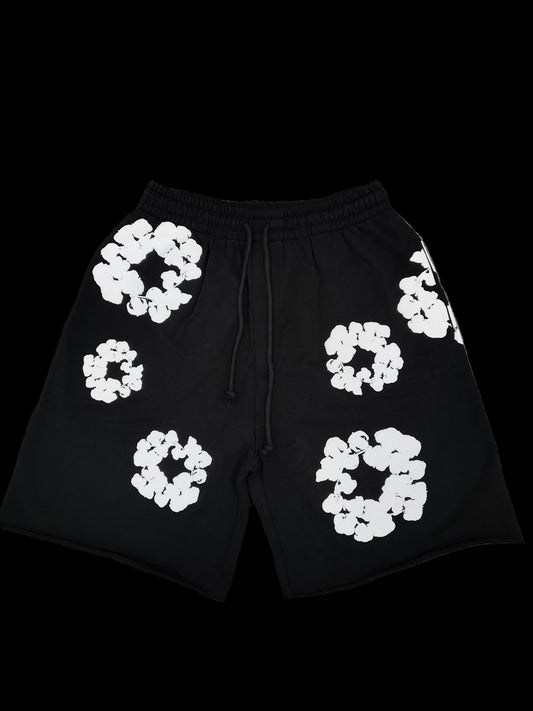 Denim Tears Web Denim Shorts – DTS011 Black & White