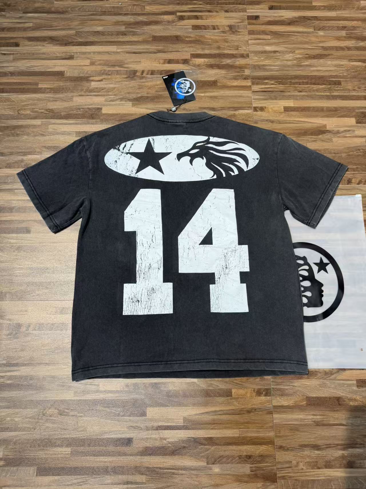 Hellstar 963 Vintage Washed Black Tee – P536 Edition