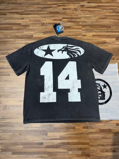 Hellstar 963 Vintage Washed Black Tee – P536 Edition