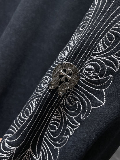 Chrome Hearts Navy Denim Street Jeans — Dark Blue Edition