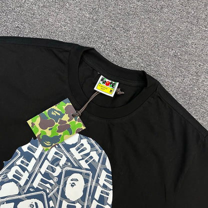 UNDEFEATED Black Streetwear Graphic Tee
