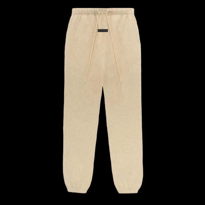 ESSENTIALS Cream Cloud Series FOG Silicone Letter Sweatpants (ESS3006)